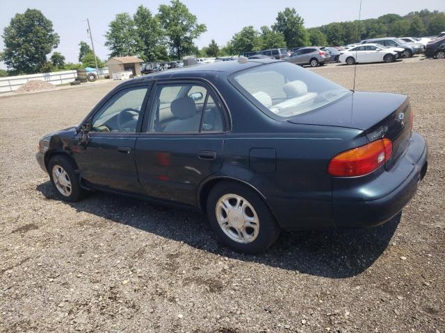 1Y1SK5282WZ417915 - 1998 CHEVROLET GEO PRIZM BASE GREEN photo 2