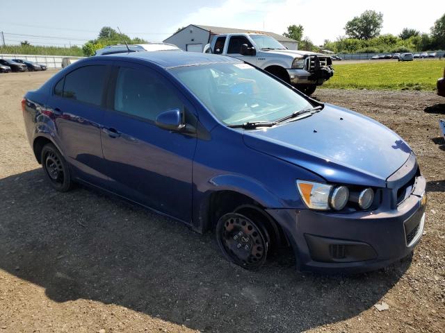 1G1JA5SH9D4208953 - 2013 CHEVROLET SONIC LS 蓝色 照片 4
