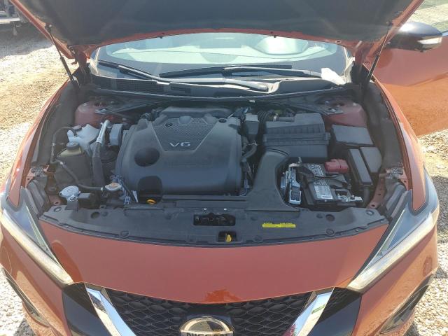 1N4AA6AV1KC379547 - 2019 NISSAN MAXIMA S ORANGE photo 11