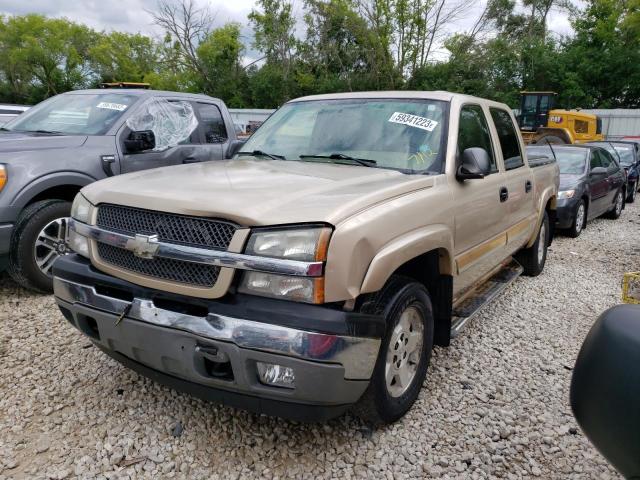 2GCEK13T251164907 - 2005 CHEVROLET SILVER1500 K1500 GOLD photo 1