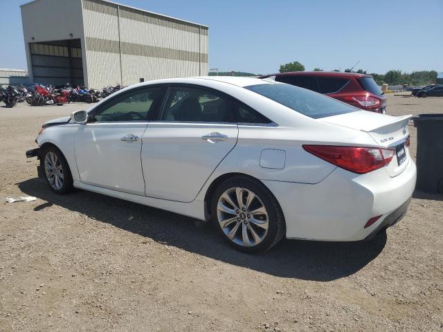 5NPEC4AB4EH861860 - 2014 HYUNDAI SONATA SE WHITE photo 2