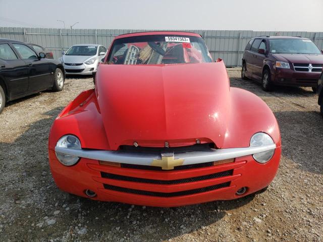 1GCES14P24B110717 - 2004 CHEVROLET SSR 红色 照片 5
