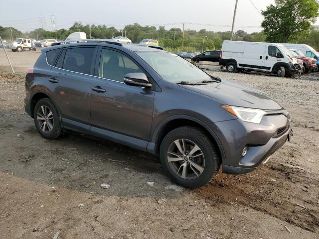 JTMRFREV4GJ079482 - 2016 TOYOTA RAV4 XLE GRAY photo 4