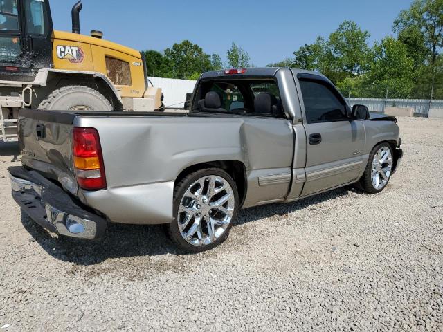 1GCEC14V8XZ123821 - 1999 CHEVROLET SILVERADO C1500 ვერცხლისფერი ფოტო 3