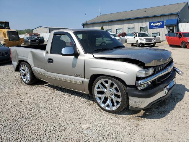 1GCEC14V8XZ123821 - 1999 CHEVROLET SILVERADO C1500 ვერცხლისფერი ფოტო 4