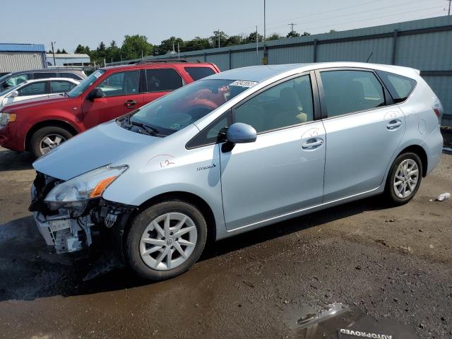 JTDZN3EU4D3285876 - 2013 TOYOTA PRIUS V BLUE photo 1