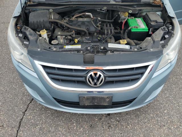 2V8HW44149R542933 - 2009 VOLKSWAGEN ROUTAN S BLUE photo 11