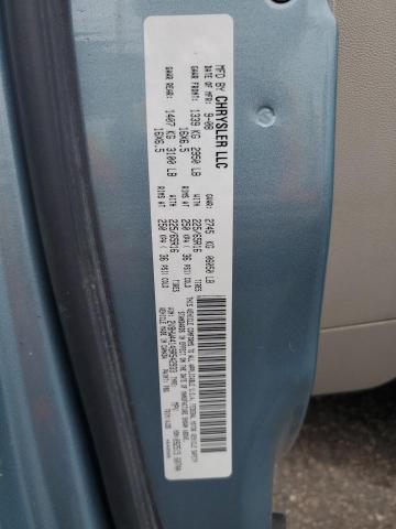 2V8HW44149R542933 - 2009 VOLKSWAGEN ROUTAN S BLUE photo 12