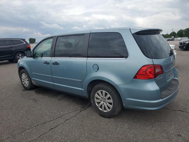 2V8HW44149R542933 - 2009 VOLKSWAGEN ROUTAN S BLUE photo 2