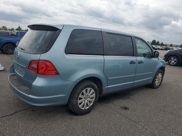 2V8HW44149R542933 - 2009 VOLKSWAGEN ROUTAN S BLUE photo 3