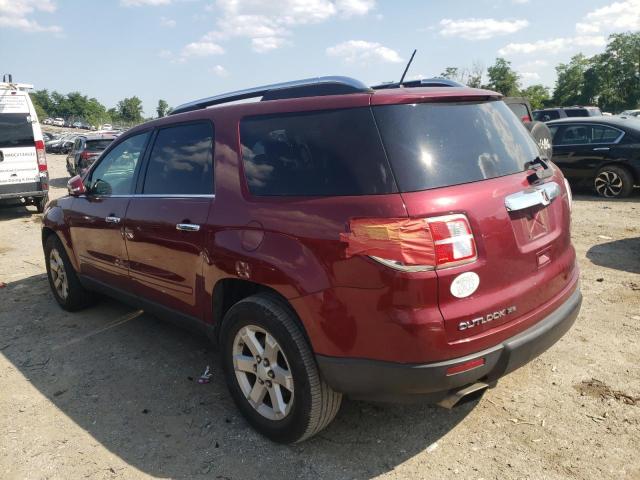 5GZEV23717J111543 - 2007 SATURN OUTLOOK XR BURGUNDY photo 2