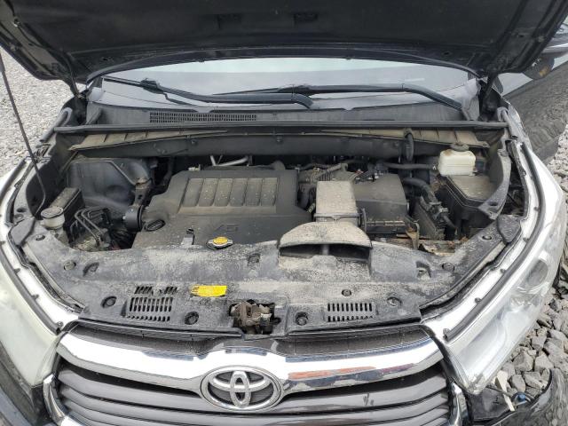 5TDJKRFH4FS082918 - 2015 TOYOTA HIGHLANDER XLE BLACK photo 12