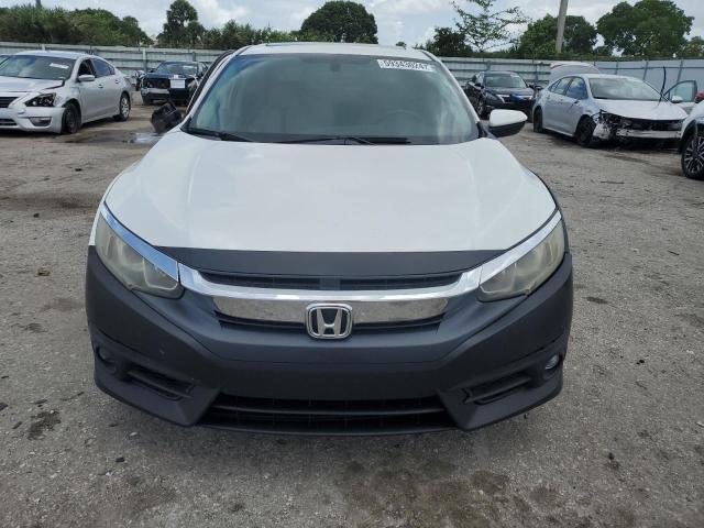 19XFC1F73GE034365 - 2016 HONDA CIVIC EXL WHITE photo 5