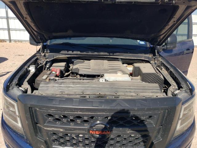 1N6AA1FB2MN536115 - 2021 NISSAN TITAN XD SV BLUE photo 11