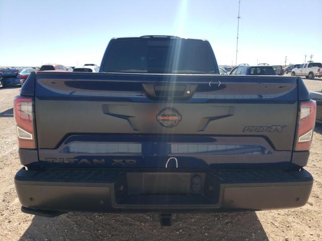 1N6AA1FB2MN536115 - 2021 NISSAN TITAN XD SV BLUE photo 6