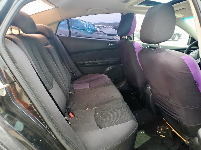 1YVHZ8CH5B5M11872 - 2011 MAZDA 6 I 黑色 照片 10