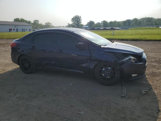 1FADP3F27GL383604 - 2016 FORD FOCUS SE BLUE photo 4