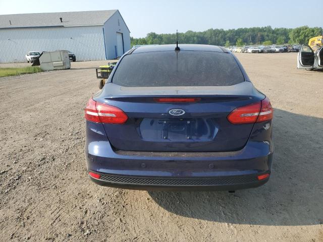 1FADP3F27GL383604 - 2016 FORD FOCUS SE BLUE photo 6