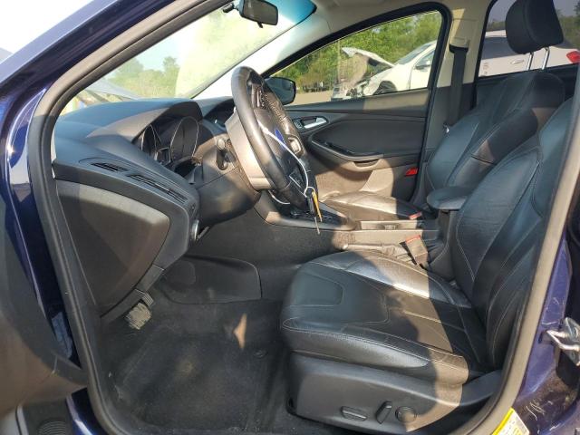 1FADP3F27GL383604 - 2016 FORD FOCUS SE BLUE photo 7