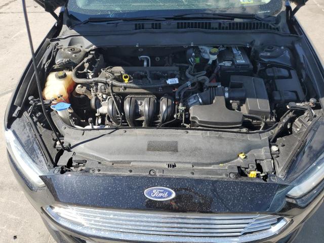 1FA6P0H74G5114237 - 2016 FORD FUSION SE BLACK photo 11