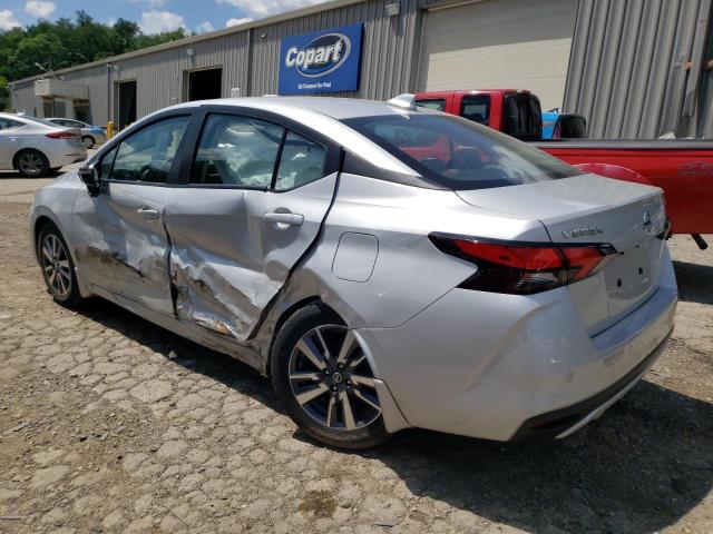 3N1CN8EV3LL805180 - 2020 NISSAN VERSA SV SILVER photo 2