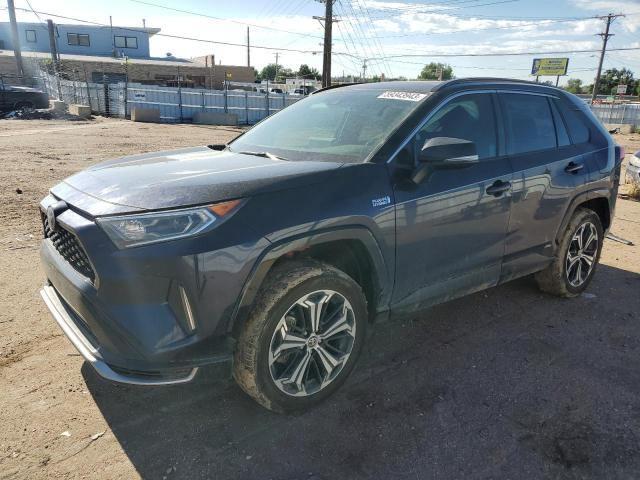 JTMEB3FV6MD060240 - 2021 TOYOTA RAV4 PRIME XSE BLUE photo 1