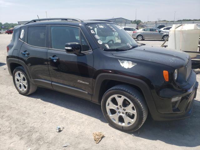 ZACNJDD10NPN45742 - 2022 JEEP RENEGADE LIMITED BLACK photo 4