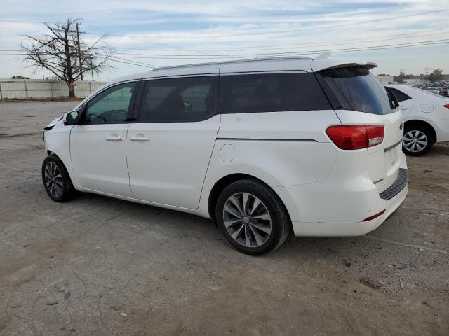 KNDMC5C10J6422858 - 2018 KIA SEDONA EX WHITE photo 2