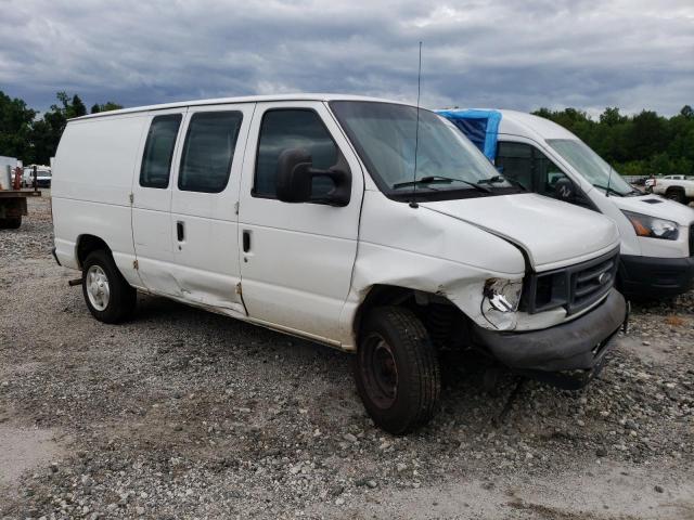 1FTNE14W47DA88856 - 2007 FORD ECONOLINE E150 VAN WHITE photo 4