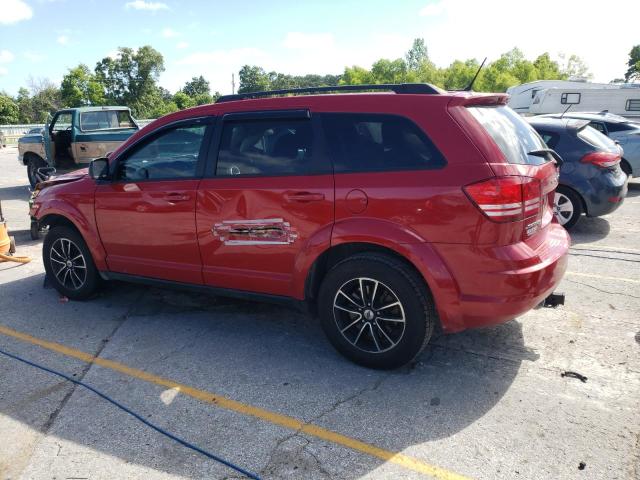 3C4PDCAB9JT209231 - 2018 DODGE JOURNEY SE RED photo 2