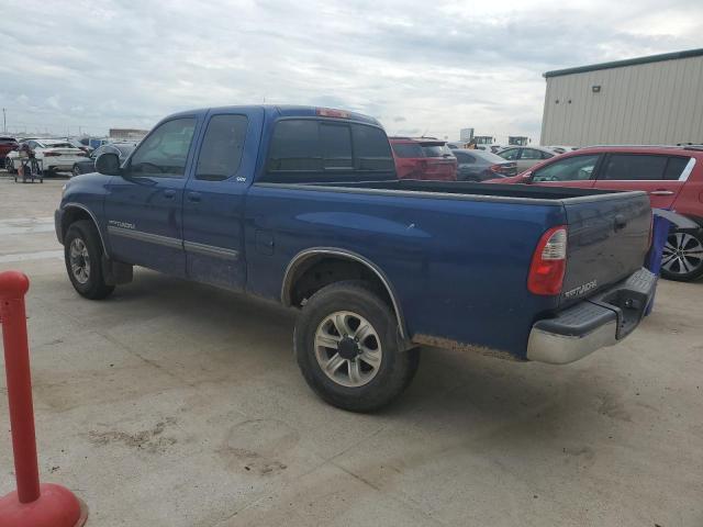 5TBRU34186S478665 - 2006 TOYOTA TUNDRA ACCESS CAB SR5 BLUE photo 2