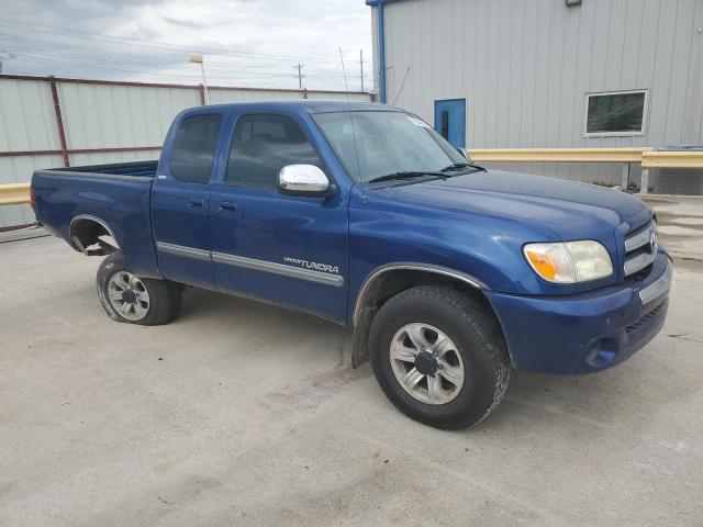 5TBRU34186S478665 - 2006 TOYOTA TUNDRA ACCESS CAB SR5 BLUE photo 4
