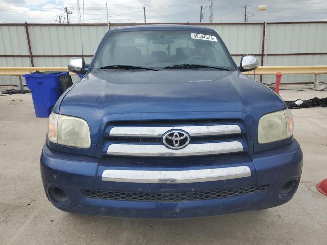 5TBRU34186S478665 - 2006 TOYOTA TUNDRA ACCESS CAB SR5 BLUE photo 5