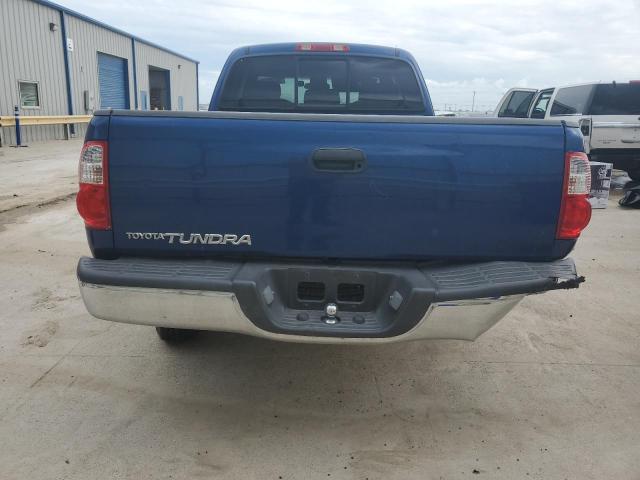 5TBRU34186S478665 - 2006 TOYOTA TUNDRA ACCESS CAB SR5 BLUE photo 6