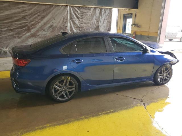 3KPF34AD6LE252678 - 2020 KIA FORTE GT LINE BLUE photo 3