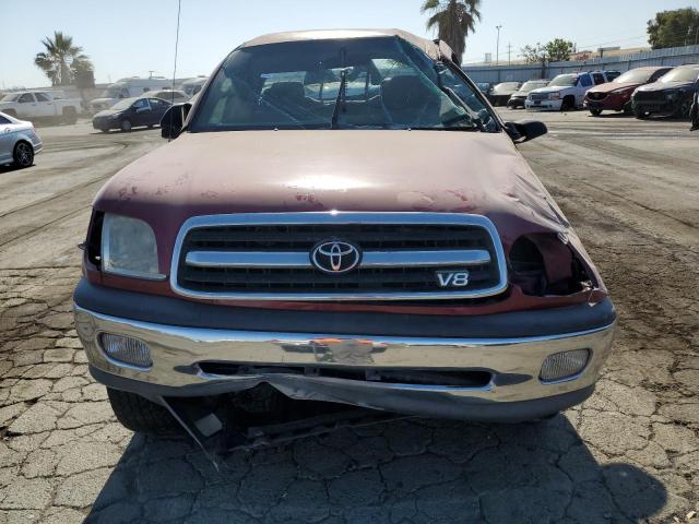 5TBRT3414YS001236 - 2000 TOYOTA TUNDRA ACCESS CAB ბურგუნდია ფოტო 5
