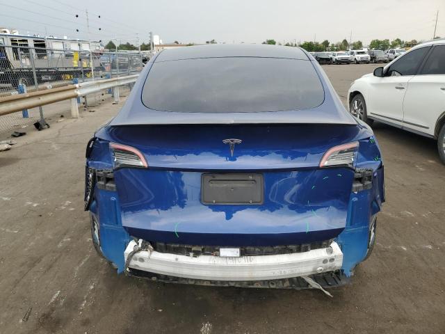 5YJYGDEF2LF034322 - 2020 TESLA MODEL Y BLUE photo 6