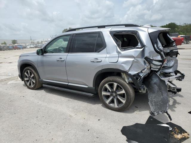 5FNYG1H81PB006237 - 2023 HONDA PILOT ELITE SILVER photo 2