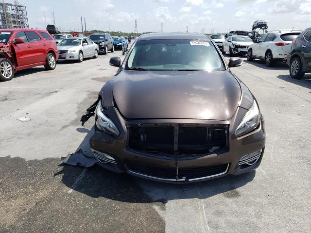 JN1BY1APXGM220626 - 2016 INFINITI Q70 3.7 BROWN photo 5