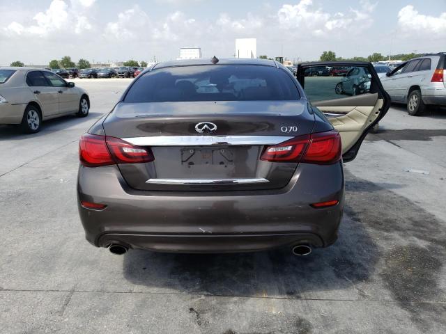 JN1BY1APXGM220626 - 2016 INFINITI Q70 3.7 BROWN photo 6