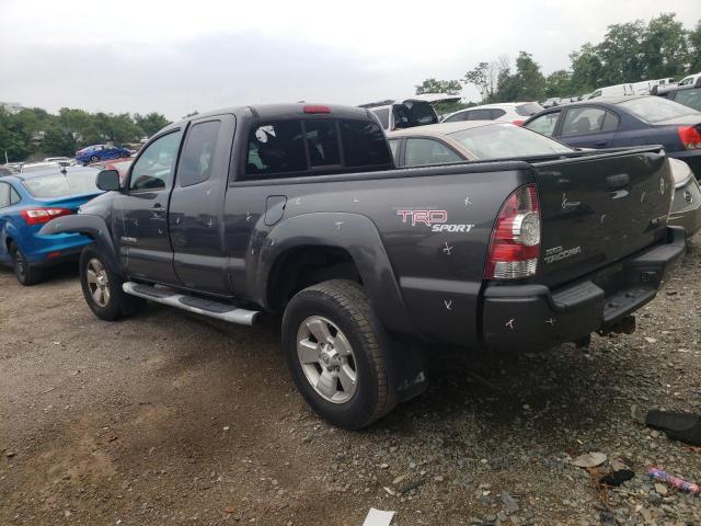 5TEUU4EN7AZ720821 - 2010 TOYOTA TACOMA ACCESS CAB ნაცრისფერი ფოტო 2