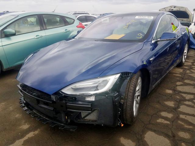 5YJSA1E22HF215074 - 2017 TESLA MODEL S  foto 2