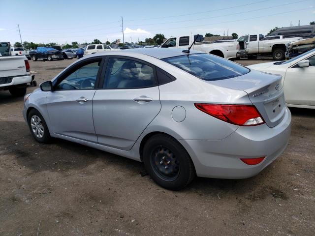 KMHCT4AEXGU096868 - 2016 HYUNDAI ACCENT SE SILVER photo 2