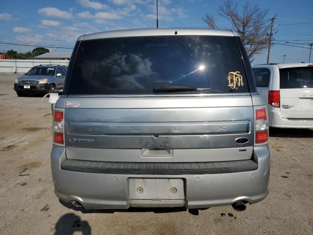 2FMHK6D86EBD00398 - 2014 FORD FLEX LIMITED SILVER photo 6