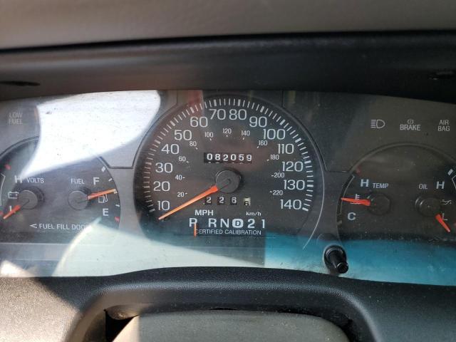 2FAFP71W7XX167653 - 1999 FORD CROWN VICT POLICE INTERCEPTOR RED photo 9