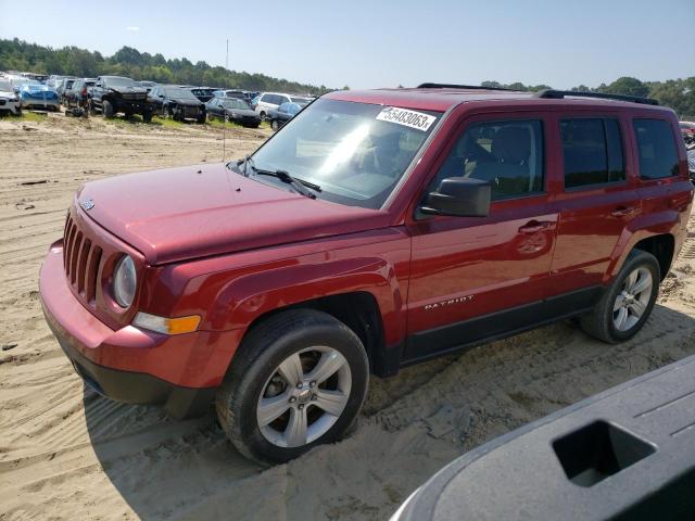 1C4NJRFB8HD155237 - 2017 JEEP PATRIOT LATITUDE RED photo 1