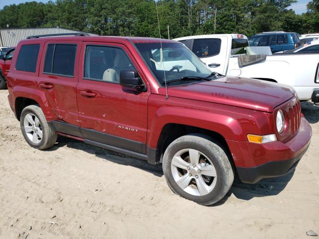 1C4NJRFB8HD155237 - 2017 JEEP PATRIOT LATITUDE RED photo 4