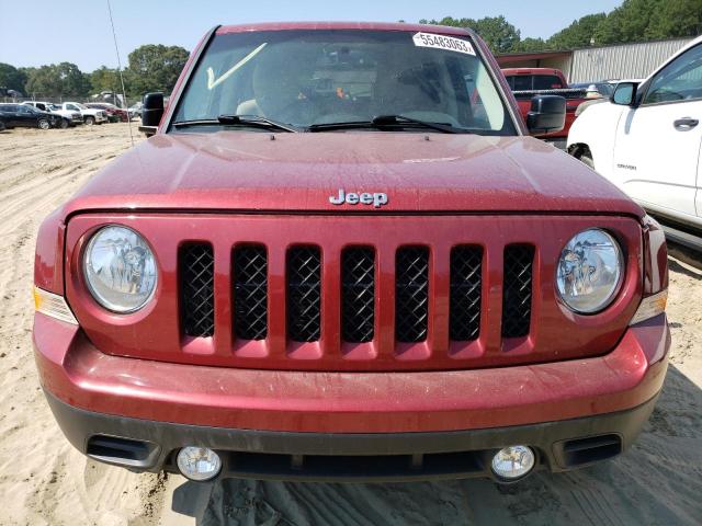 1C4NJRFB8HD155237 - 2017 JEEP PATRIOT LATITUDE RED photo 5