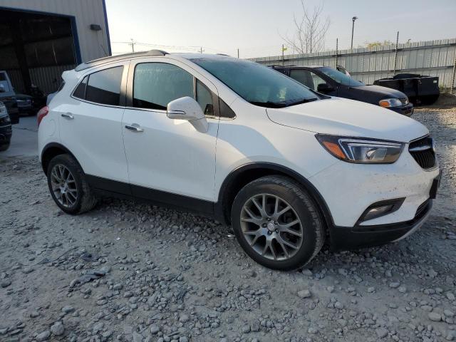 KL4CJ2SB0HB070659 - 2017 BUICK ENCORE SPORT TOURING WHITE photo 4