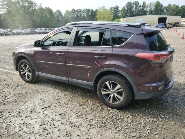 2T3WFREV6JW416374 - 2018 TOYOTA RAV4 ADVENTURE BURGUNDY photo 2